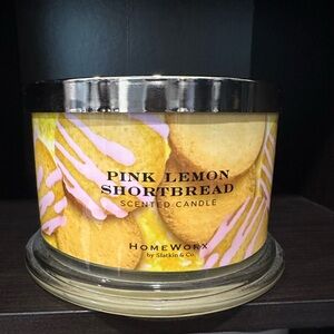 Homeworx Pink Lemon Shortbread